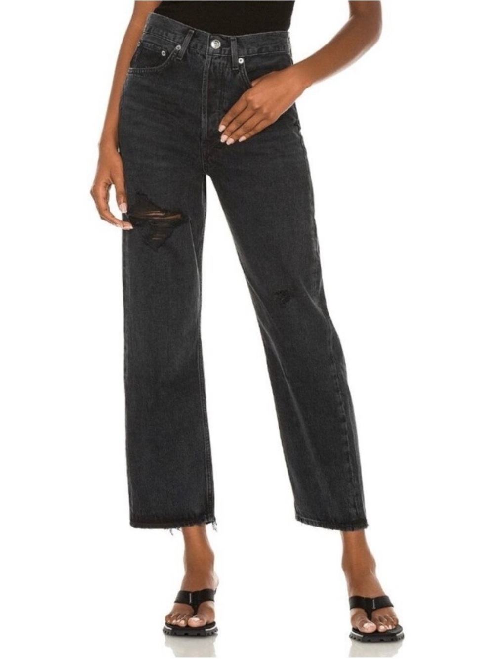 AGOLDE 90s Crop Jeans